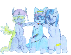 Size: 2196x1696 | Tagged: safe, artist:fliegerfausttop47, derpibooru exclusive, edit, imported from derpibooru, king sombra, nurse redheart, princess celestia, oc, oc only, bat pony, cat, cat pony, changeling, hybrid, original species, derpibooru community collaboration, 2021 community collab, arm fluff, asexual, asexual pride flag, asexuality, bandana, bat pony oc, bat wings, blind eye, bracelet, cat ears, central heterochromia, changeling oc, cheek fluff, chest fluff, christmas, claws, clothes, coronavirus, covid-19, cute, cute little fangs, drawing, ear fluff, electricity, electricity magic, face mask, fangs, female, femboy, first time, fluffy, fluffy changeling, happy, hat, helmet, heterochromia, holiday, holster, hug, jewelry, leg fluff, looking at you, male, mask, ocbetes, paws, pencil, pet tag, pet tags, plushie, pride, pride flag, santa hat, scarf, shoulder fluff, simple background, sitting, smiling, sniper, tail, tongue out, toy, traditional art, traditional drawing, venezuela, visor, wall of tags, white background, wings, yellow changeling, yellow eyes