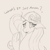 Size: 4000x4000 | Tagged: safe, artist:to_fat_to_fly, imported from ponybooru, fluttershy, pegasus, pony, absurd resolution, baseball cap, cap, dialogue, female, frog (hoof), hat, hooves, implied anon, looking up, mare, monochrome, open mouth, raised hoof, simple background, solo, underhoof