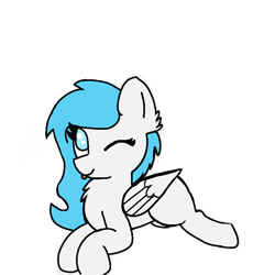 Size: 800x800 | Tagged: safe, artist:two2sleepy, imported from derpibooru, oc, pegasus, :p, request, solo, tongue out