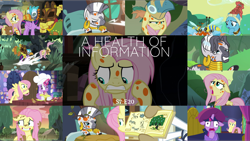 Size: 1978x1114 | Tagged: safe, edit, edited screencap, editor:quoterific, imported from derpibooru, screencap, cattail, fluttershy, meadowbrook, twilight sparkle, zecora, a health of information