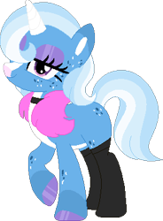 Size: 282x384 | Tagged: safe, artist:klawiee, imported from derpibooru, trixie, alternate universe