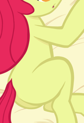 Size: 325x478 | Tagged: safe, artist:lockerobster, edit, imported from derpibooru, apple bloom, earth pony, pony, butt, cropped, female, pictures of butts, plot, solo