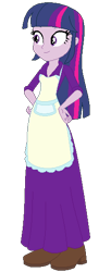 Size: 225x550 | Tagged: safe, artist:cartoonmasterv3, imported from derpibooru, twilight sparkle, alicorn, human, equestria girls, farm girl, humanized, solo, twilight sparkle (alicorn)