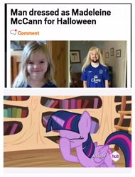 Size: 3106x4096 | Tagged: safe, imported from derpibooru, twilight sparkle, facehoof, madeleine mccann, obligatory pony