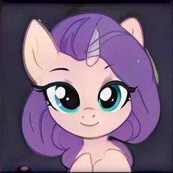 Size: 1024x1024 | Tagged: safe, artist:thisponydoesnotexist, imported from derpibooru, pony, neural network, not rarity, solo