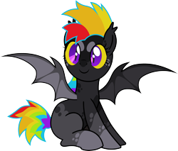 Size: 3300x2817 | Tagged: safe, artist:renhorse, imported from derpibooru, oc, oc:snaptrap, bat pony, pony, female, mare, simple background, solo, transparent background