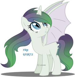 Size: 2528x2600 | Tagged: safe, artist:lazuli, artist:princesssombra, imported from derpibooru, oc, oc:fire quartz, dracony, dragon, hybrid, pony, base used, dragon wings, horn, interspecies offspring, offspring, parent:rarity, parent:spike, parents:sparity, simple background, slit eyes, solo, transparent background, wings
