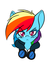 Size: 1536x2048 | Tagged: safe, artist:larrykitty, imported from derpibooru, rainbow dash, clothes, fanfic art, goggles, kingdom hearts of harmony, simple background, vector