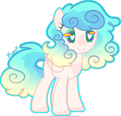 Size: 2771x2667 | Tagged: safe, artist:kurosawakuro, imported from derpibooru, oc, pegasus, pony, female, mare, offspring, parent:pound cake, parent:princess flurry heart, parents:poundflurry, simple background, solo, transparent background