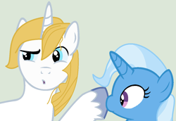 Size: 1133x779 | Tagged: safe, artist:jadethepegasus, imported from derpibooru, prince blueblood, trixie, bluetrix, female, male, shipping, straight