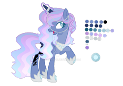 Size: 1024x718 | Tagged: safe, artist:choisky13, imported from derpibooru, oc, alicorn, pony, female, magical lesbian spawn, mare, offspring, parent:fleur-de-lis, parent:princess luna, simple background, solo, transparent background