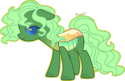 Size: 2471x1616 | Tagged: safe, artist:kurosawakuro, imported from derpibooru, oc, changepony, hybrid, female, interspecies offspring, offspring, parent:fluttershy, parent:thorax, parents:thoraxshy, simple background, solo, transparent background