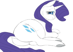 Size: 4093x2894 | Tagged: safe, artist:snspony, imported from derpibooru, rarity, pony, unicorn, female, mare, preggity, pregnant, simple background, solo, white background