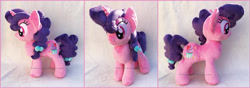 Size: 1600x560 | Tagged: safe, artist:lilmoon, imported from derpibooru, sugar belle, pony, irl, photo, plushie, solo