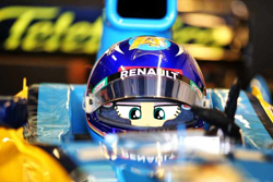 Size: 696x464 | Tagged: safe, imported from derpibooru, fluttershy, equestria girls, cockpit, eye, eyes, f1 car, fernando alonso, formula 1, helmet, renault, solo