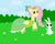 Size: 1024x819 | Tagged: safe, artist:04startycornonline88, artist:04startyonlinebc88, imported from derpibooru, angel bunny, fluttershy, alicorn, pony, alicornified, clothes, coronation dress, crown, dress, fluttercorn, hoof shoes, jewelry, race swap, regalia, solo