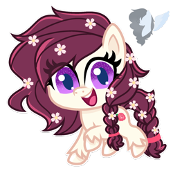 Size: 1430x1428 | Tagged: safe, artist:skyfallfrost, imported from derpibooru, oc, oc only, oc:snowfire rose, earth pony, pony, my little pony: pony life, female, g4.5, mare, pony life, simple background, solo, transparent background