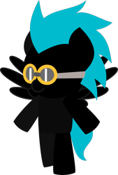 Size: 1716x2539 | Tagged: safe, artist:isaac_pony, imported from derpibooru, oc, oc only, oc:thundercloud, pegasus, pony, cyan mane, glasses, kibiy pony, male, simple background, smiling, solo, spread wings, standing, tail, transparent background, vector, wings