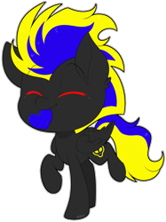 Size: 2370x3168 | Tagged: safe, artist:jetjetj, imported from derpibooru, part of a set, oc, oc only, oc:roswell, oc:roswell (therockarooster), pegasus, pony, chibi, commission, heart, male, mouth hold, solo, stallion, ych result