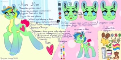 Size: 1600x800 | Tagged: safe, artist:malarunych, imported from derpibooru, oc, oc only, oc:mia (malarunych), original species, plush pony, pony, bandage, cutie mark, cyrillic, female, filly, mare, plushie, reference sheet, russian, solo, text, thread