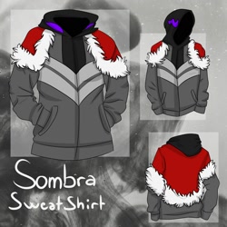 Size: 2000x2000 | Tagged: safe, artist:noxi1_48, imported from derpibooru, king sombra, clothes, hoodie, no pony, sweatshirt