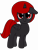 Size: 3072x4096 | Tagged: safe, artist:theunidentifiedchangeling, imported from derpibooru, oc, oc:lily shadehearth, alicorn, pony, blank flank, cute, feathered wings, female, filly, floppy ears, folded wings, horn, looking at you, red eyes, red mane, red tail, simple background, smiling, solo, transparent background, wings