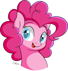 Size: 1020x1070 | Tagged: safe, artist:wownamesarehard, derpibooru exclusive, imported from derpibooru, pinkie pie, pony, cute, simple background, solo, transparent background