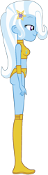 Size: 415x1513 | Tagged: dead source, safe, alternate version, artist:m-brony96, imported from derpibooru, trixie, human, equestria girls, side view, simple background, solo, sports, transparent background, vector, wrestling