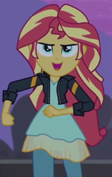 Size: 400x628 | Tagged: safe, imported from derpibooru, screencap, sunset shimmer, equestria girls, my past is not today, cropped, solo