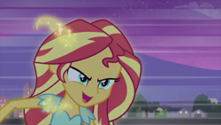 Size: 1920x1080 | Tagged: safe, imported from derpibooru, screencap, sunset shimmer, equestria girls, my past is not today, solo