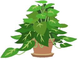 Size: 429x323 | Tagged: safe, imported from derpibooru, phyllis, philodendron, simple background, transparent background