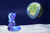 Size: 2500x1650 | Tagged: safe, artist:biocrine, imported from derpibooru, princess luna, alicorn, pony, crying, equestria, female, mare, moon, on the moon, planet, s1 luna, sad, solo, space, stars