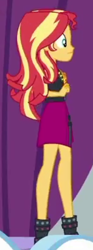 Size: 350x945 | Tagged: safe, imported from derpibooru, screencap, sunset shimmer, equestria girls, equestria girls series, rollercoaster of friendship, blurry, breasts, cropped, geode of empathy, magical geodes, solo