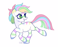 Size: 3176x2600 | Tagged: safe, alternate version, artist:lunnita_pony, imported from derpibooru, oc, oc only, earth pony, pony, commission, female, rule 63, simple background, smiling, solo, white background