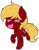 Size: 2430x3084 | Tagged: safe, artist:jetjetj, imported from derpibooru, part of a set, oc, oc only, earth pony, pony, chibi, commission, glasses, heart, male, mouth hold, simple background, solo, stallion, transparent background, ych result