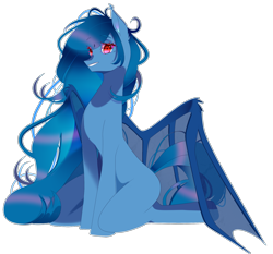 Size: 1857x1728 | Tagged: safe, artist:clefica, imported from derpibooru, oc, oc only, oc:tazzee, bat pony, pony, bat pony oc, bat wings, simple background, solo, transparent background, wings