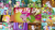 Size: 1978x1113 | Tagged: safe, edit, edited screencap, editor:quoterific, imported from derpibooru, screencap, applejack, clementine, daisy, flower wishes, fluttershy, maud pie, pinkie pie, rainbow dash, rarity, twilight sparkle, alicorn, bird, earth pony, giraffe, pegasus, pony, rabbit, raccoon, squirrel, unicorn, yakity-sax, animal, applejack's hat, bagpipes, collage, covering, covering ears, cowboy hat, crying, eyes closed, gritted teeth, hat, mane six, musical instrument, open mouth, pinkamena diane pie, sad, twilight sparkle (alicorn), yovidaphone