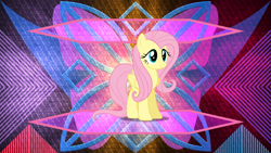 Size: 3840x2160 | Tagged: safe, artist:dashiesparkle edit, artist:laszlvfx, edit, imported from derpibooru, fluttershy, pony, solo, wallpaper, wallpaper edit