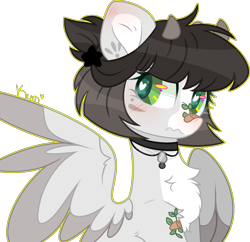 Size: 2851x2756 | Tagged: safe, artist:kurosawakuro, imported from derpibooru, oc, oc only, oc:panda (broken-boulevard), pegasus, pony, base used, female, honrs, mare, simple background, solo, transparent background, two toned wings, wings