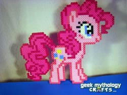 Size: 343x257 | Tagged: artist needed, safe, imported from derpibooru, pinkie pie, pony, perler beads, picture for breezies, solo