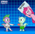 Size: 1903x1831 | Tagged: safe, artist:gradiusfanatic, imported from derpibooru, pinkie pie, spike, oc, oc:alex, dragon, earth pony, pony, boxing, female, karate, male, sports, trio