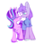 Size: 1133x1145 | Tagged: safe, artist:occultusion, artist:onionpwder, imported from derpibooru, maud pie, starlight glimmer, earth pony, pony, unicorn, belt, blushing, boop, clothes, cute, dress, duo, eyeshadow, female, glimmerbetes, glimmermaud, grin, heart, lesbian, makeup, mare, maudabetes, missing cutie mark, noseboop, raised hoof, shipping, simple background, smiling, starmaud, unshorn fetlocks, when she smiles, white background