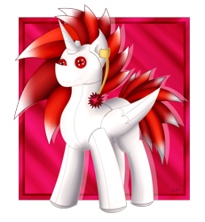 Size: 1906x2063 | Tagged: safe, artist:thebenalpha, imported from derpibooru, oc, oc:ryoku memori, alicorn, earth pony, original species, plush pony, alicorn oc, horn, plushie, simple background, transparent background, wings