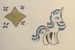 Size: 2266x1532 | Tagged: safe, artist:magicnova, derpibooru exclusive, imported from derpibooru, majesty, pony, unicorn, cutie mark, female, g1, g1 to g4, g4, generation leap, mare, simple background, solo, traditional art