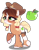 Size: 1700x2200 | Tagged: safe, artist:gihhbloonde, imported from derpibooru, oc, oc only, pony, female, hat, mare, offspring, parent:applejack, parent:trouble shoes, parent:troubleshoes clyde, parents:troublejack, simple background, solo, transparent background