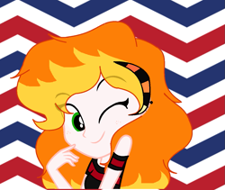 Size: 1113x941 | Tagged: safe, artist:mapleb, imported from derpibooru, oc, oc only, oc:circus ring, oc:circusring, human, equestria girls, base:iamsheila, circus ring, humanized, solo