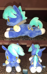 Size: 2898x4506 | Tagged: safe, imported from derpibooru, oc, oc:hoof beatz, bronycon, bronycon 2018, bronycon 2019, photo, plushie