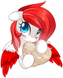 Size: 700x860 | Tagged: safe, artist:loyaldis, imported from derpibooru, oc, oc only, oc:making amends, pegasus, pony, commission, cute, floppy ears, heart, ocbetes, simple background, solo, transparent background, two toned wings, wings, ych result