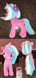 Size: 1879x4081 | Tagged: safe, imported from derpibooru, oc, oc:mane event, bronycon, bronycon 2017, photo, plushie