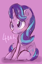 Size: 1080x1623 | Tagged: safe, artist:pnpn_721, imported from derpibooru, starlight glimmer, pony, unicorn, blushing, smiling, solo